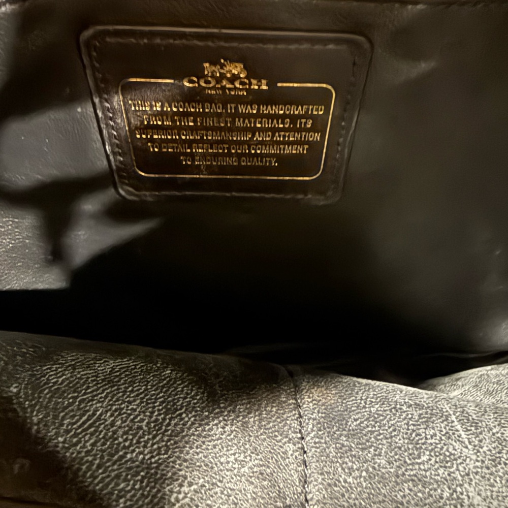 *PRE-OWNED* Coach 36026 Nomad Hobo In Glovetan Leather - Picture 9 of 13